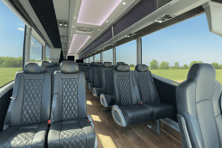 coach bus in Wellington