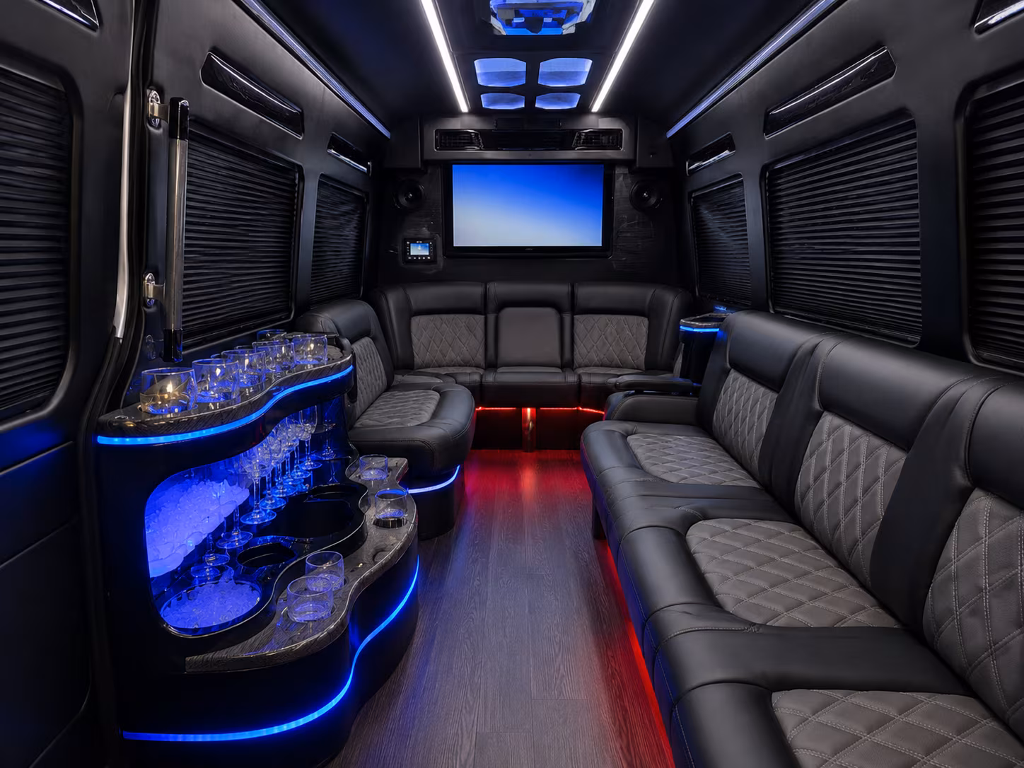 bus rentals for clematis street and downtown west palm beach live music nights