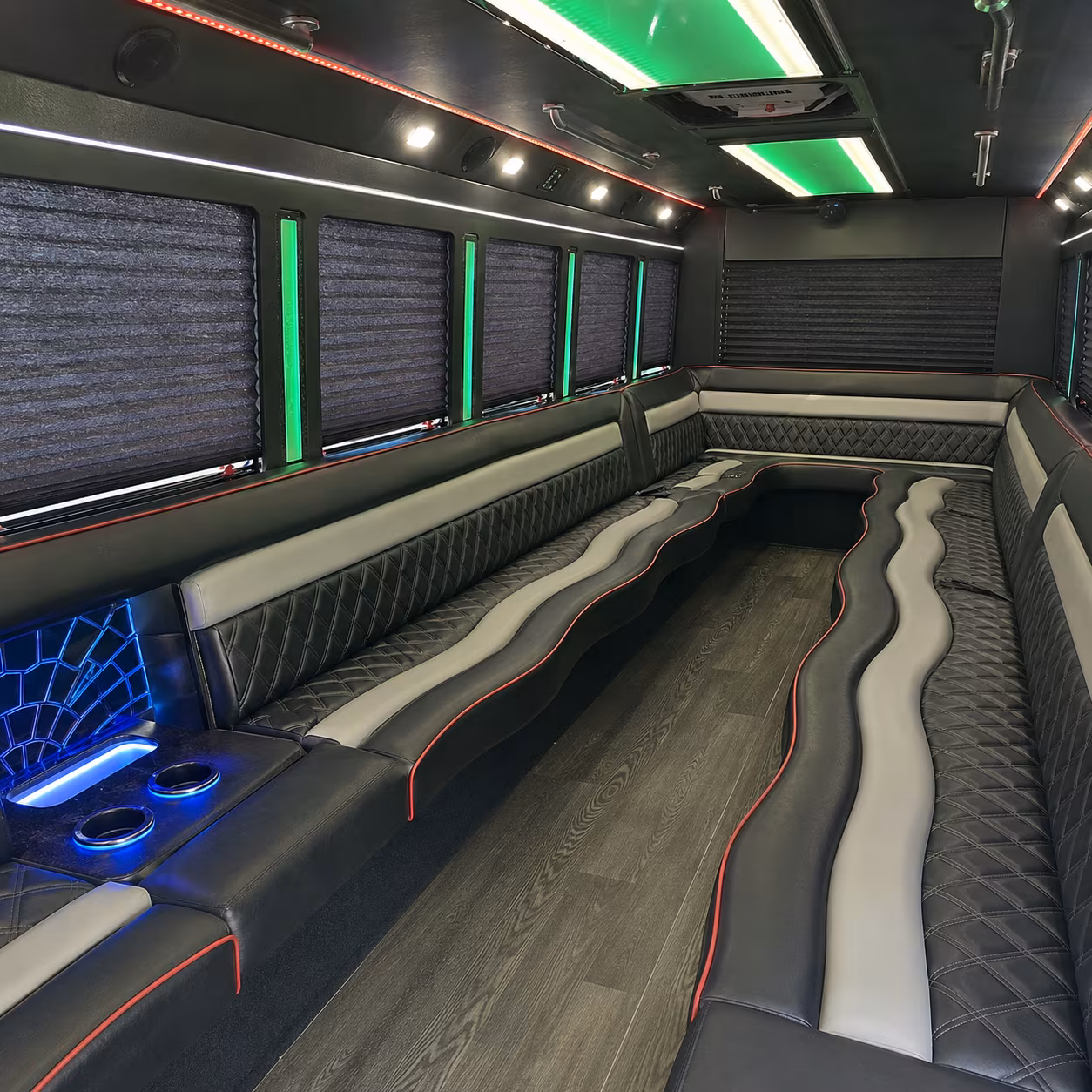 party buses for wine bar crawls through downtown west palm beach