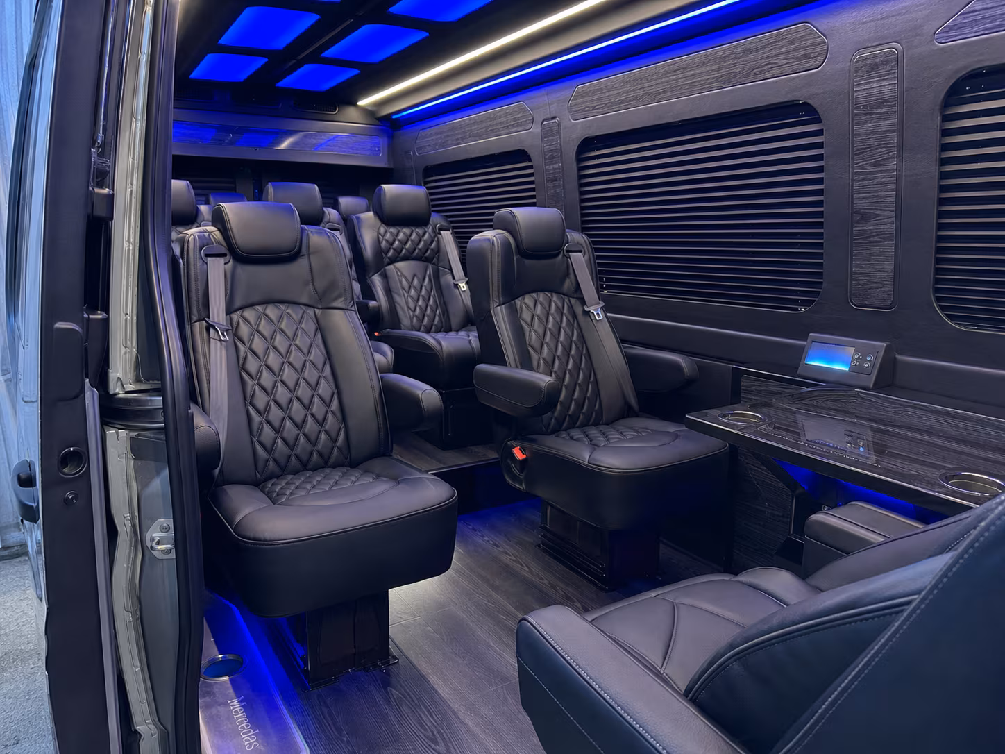 sprinter van transportation for groups and events across wellington