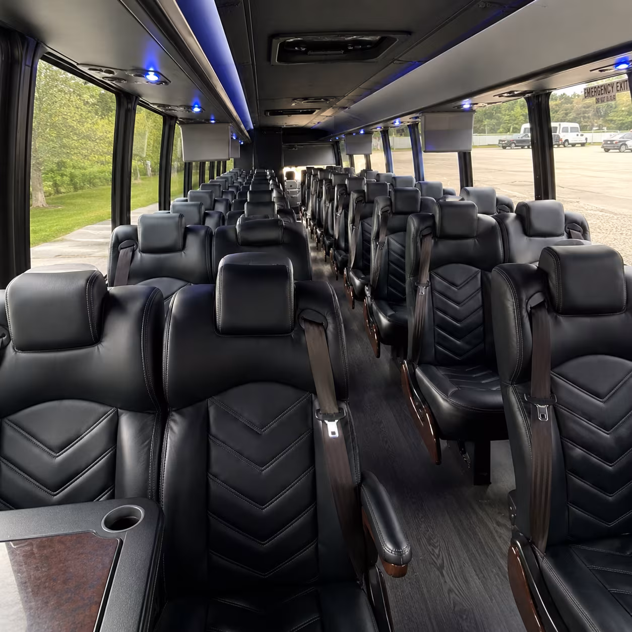 wellington 30 passenger minibus inside