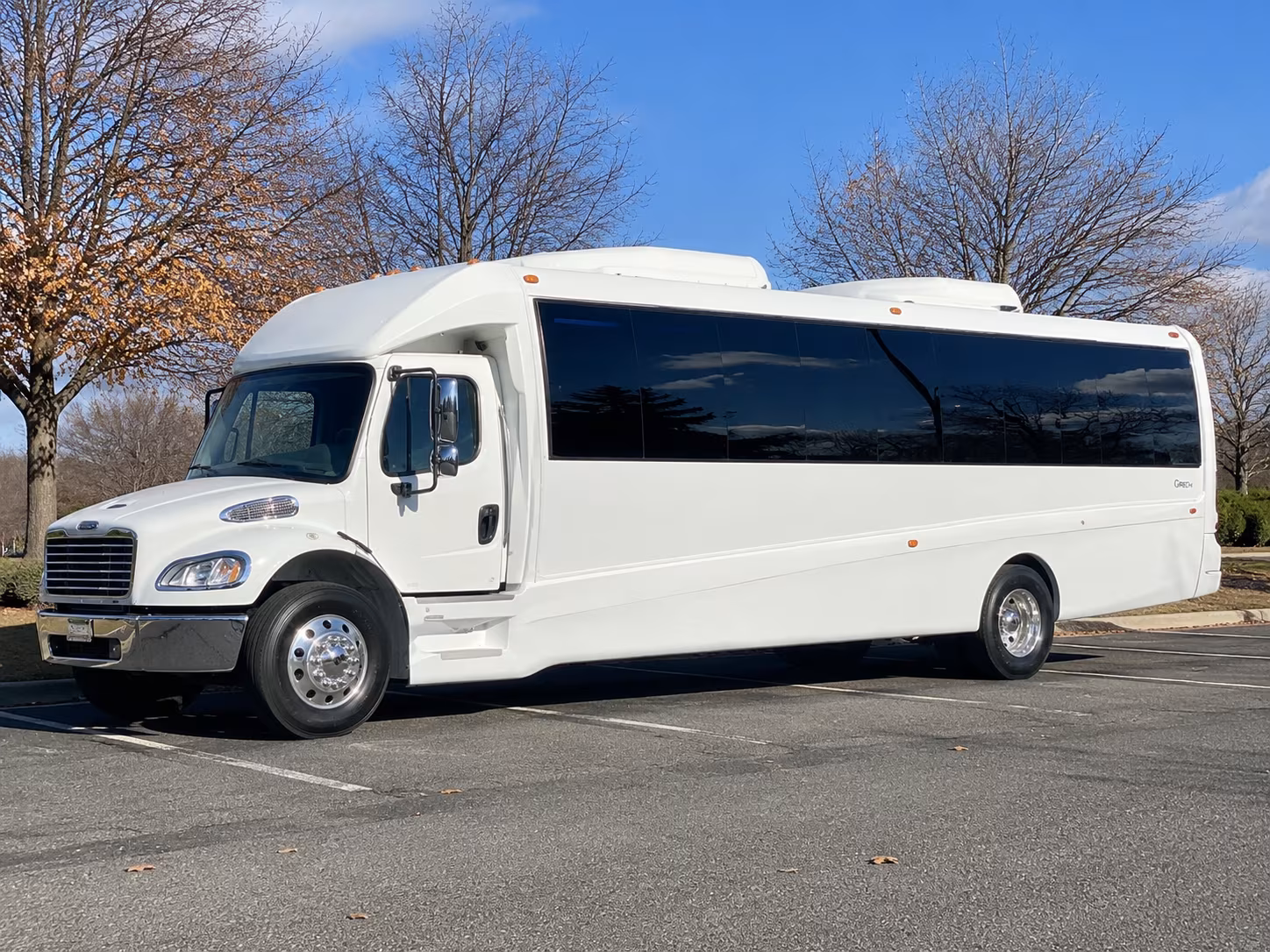 wellington area concert venues skip parking scramble party bus rental