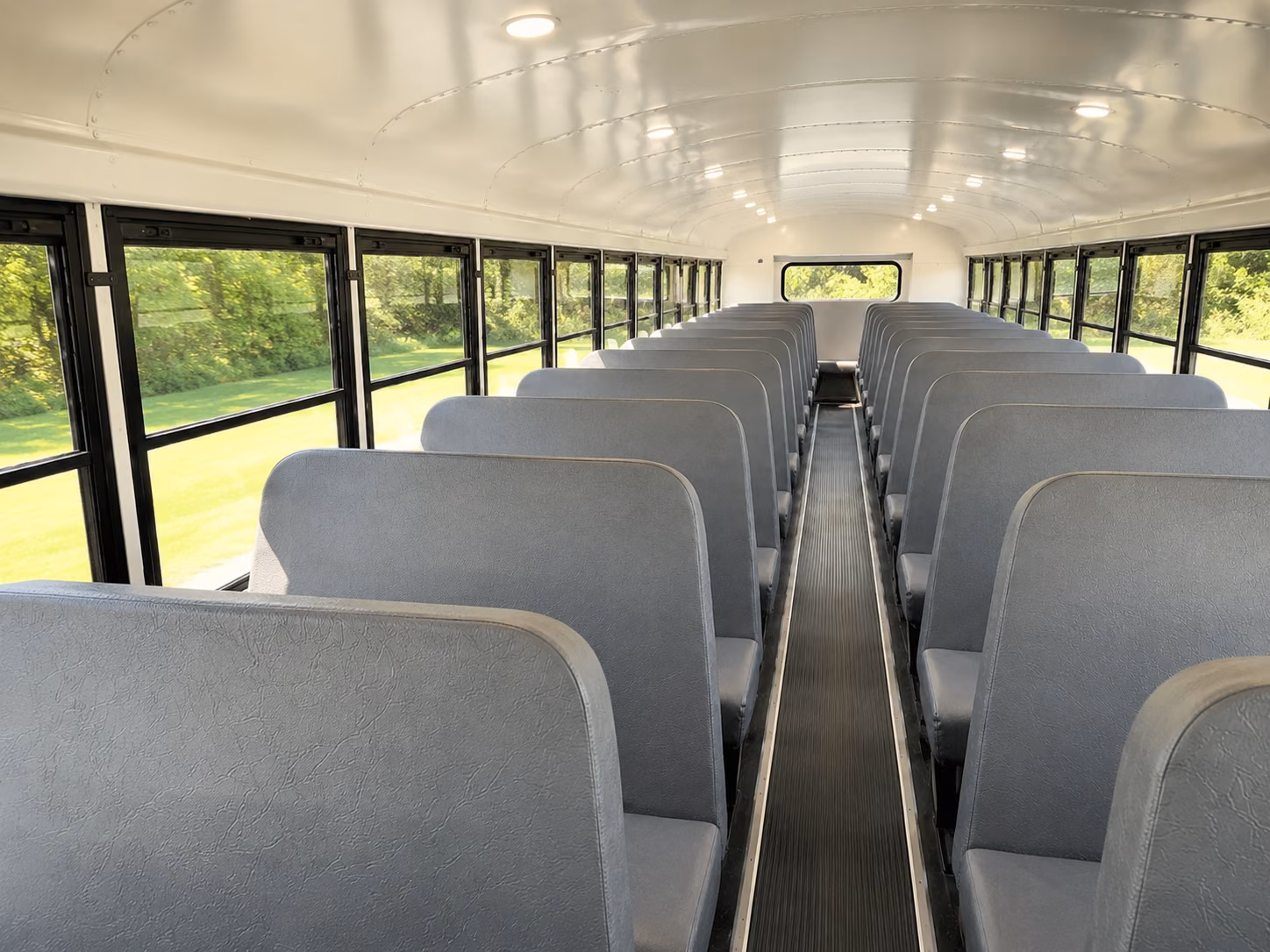 wellington school bus interior
