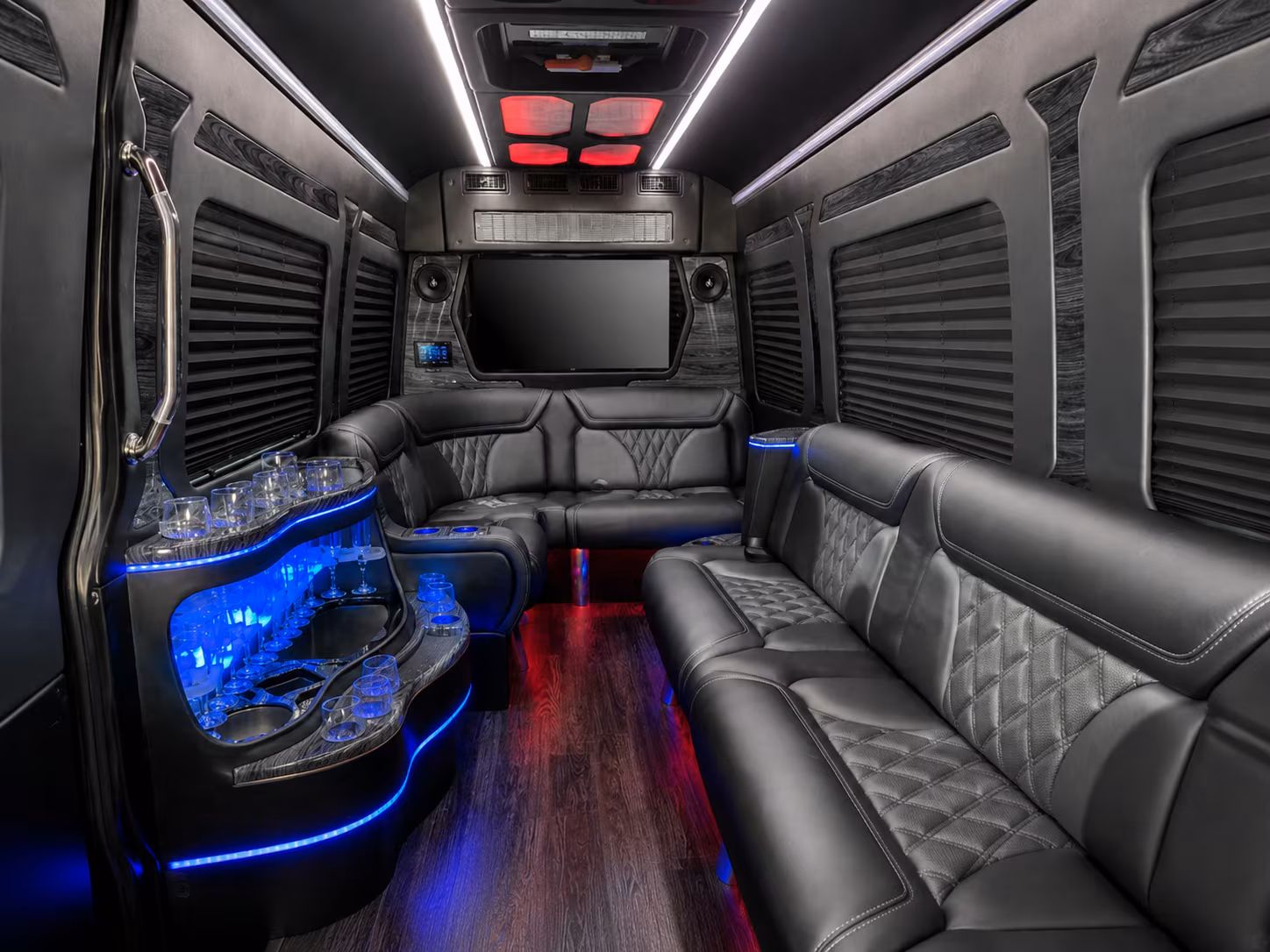 wellington sprinter limousine interior