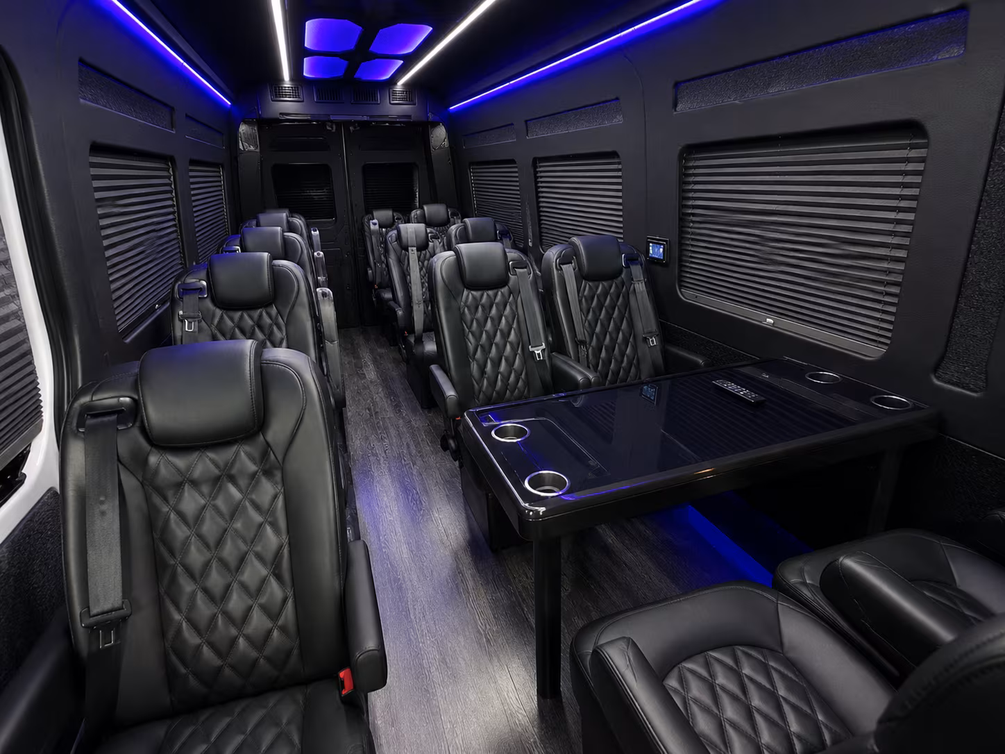 wellington sprinter van with driver interior
